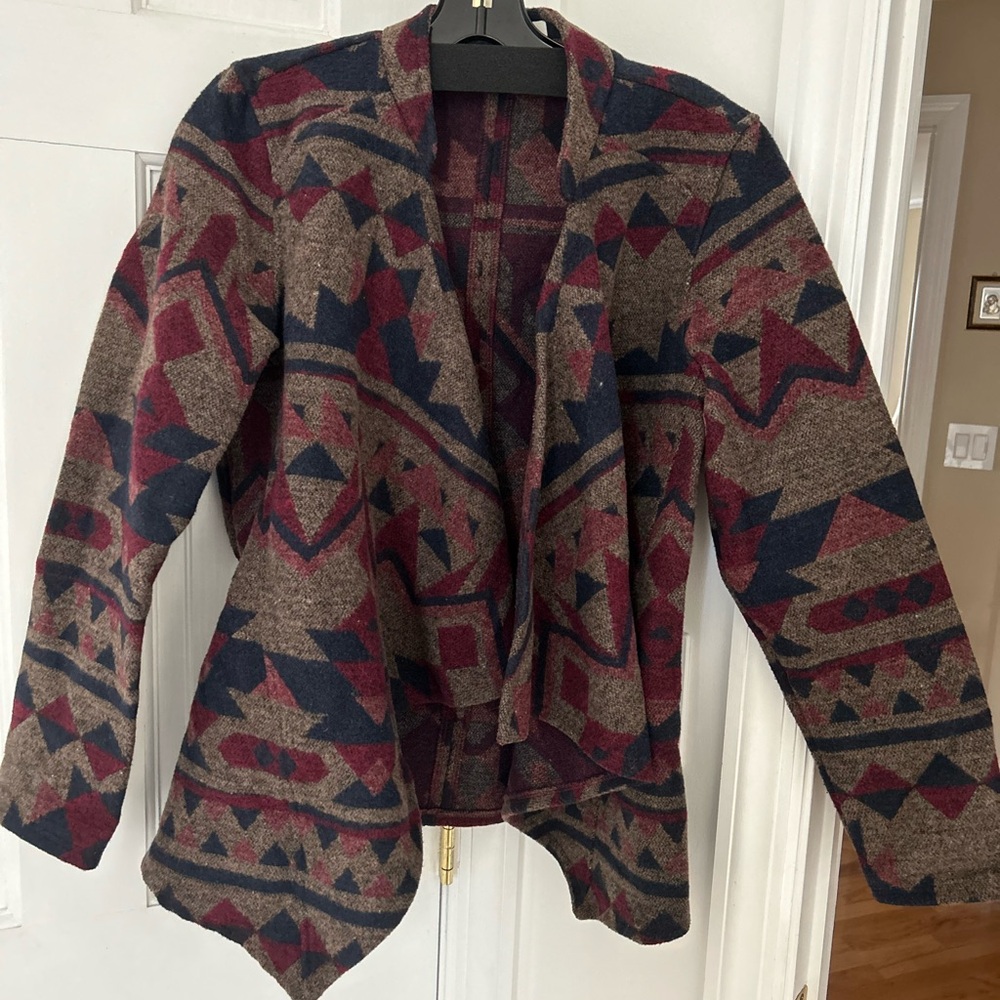 Geometric Patterned Women's Sweater